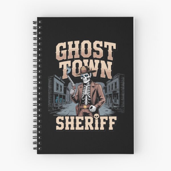 Item preview, skeleton cowboy - western skeleton - cowboy skull - ghost cowboy - spooky cowboy - undead outlaw - dark western - cowboy bones - western gothic - skull illustration - desert bones - haunted saloon designed and sold by JansenGS.