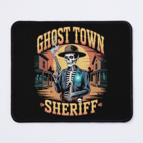 Item preview, cowboy ghost rider - wild west undead - grunge cowboy - skeleton gunslinger - cowboy skeleton - wild west skeleton - outlaw skeleton - vintage western - desert skeleton cowboy - creepy cowboy designed and sold by JansenGS.