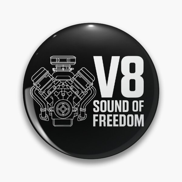Item preview, Sound of Freedom V8 – Muscle Car Engine Lover designed and sold by SnappyPNG.