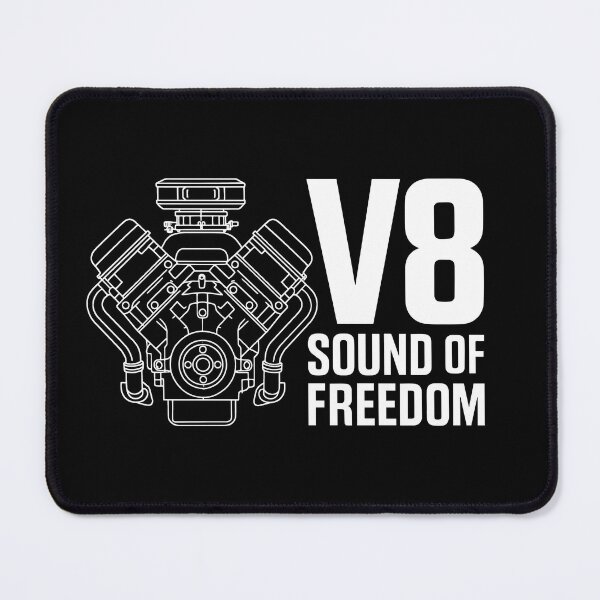 Item preview, Sound of Freedom V8 – Muscle Car Engine Lover designed and sold by SnappyPNG.