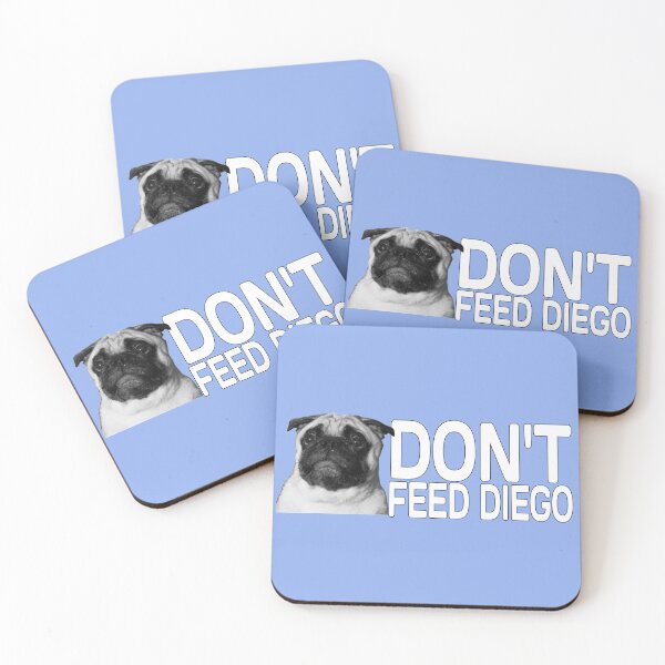 Item preview, Don't Feed Diego designed and sold by 9VoltGorilla.