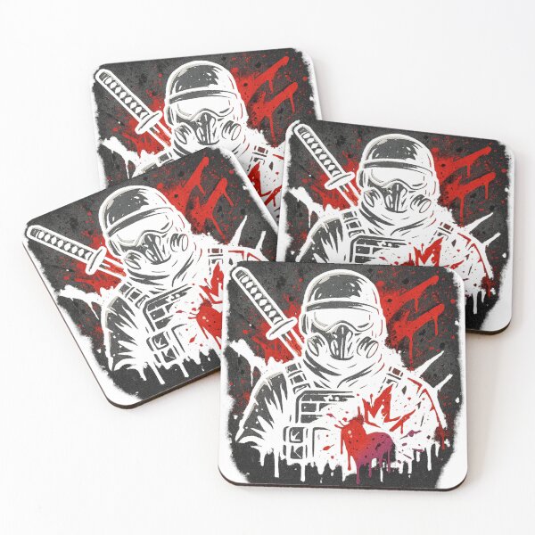 Item preview, Urban Samurai – Honor and Power Graffiti Tee designed and sold by PastimeMastery.