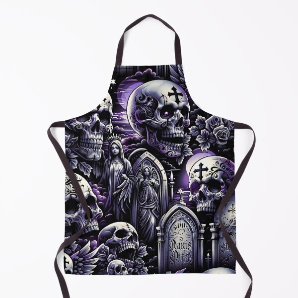 Item preview, Dark Gothic Skull Baroque Macabre Art Print designed and sold by PinUpPizzazz.