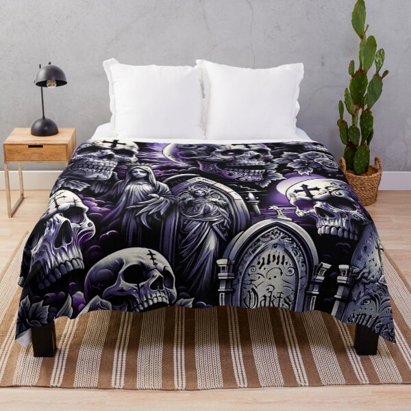 Item preview, Dark Gothic Skull Baroque Macabre Art Print designed and sold by PinUpPizzazz.