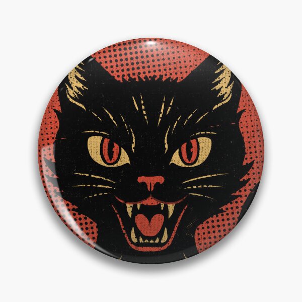 Item preview, Gato negro vintage designed and sold by Dan-ka.