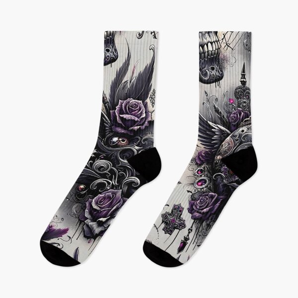 Item preview, Dark Gothic Skull Baroque Macabre Art Print designed and sold by PinUpPizzazz.