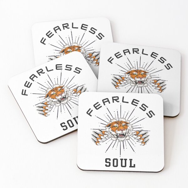 Item preview, Fearless Tiger Fearless Soul designed and sold by CreativeCrewApp.