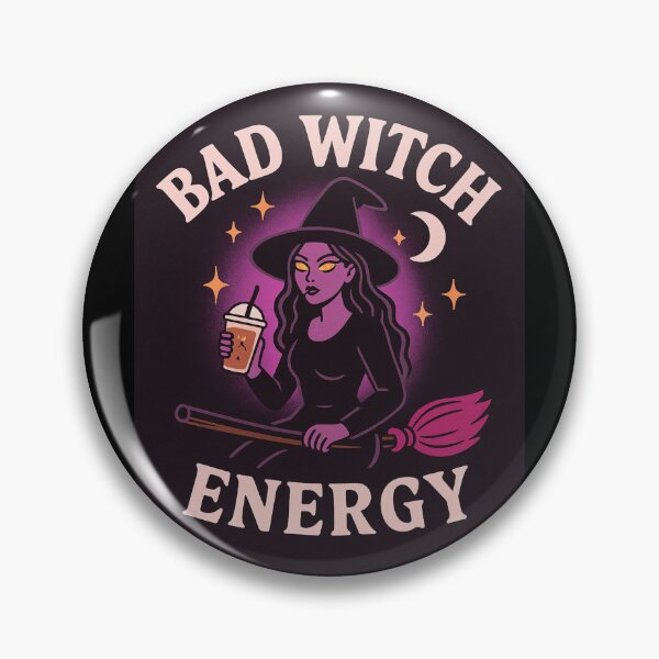 Item preview, BAD WITCH ENERGY | Trendy Witchcore Aesthetic | Spooky Cute Halloween Design designed and sold by FunMerchOutlet.