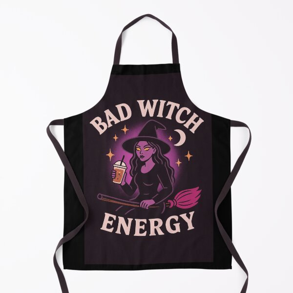 Item preview, BAD WITCH ENERGY | Trendy Witchcore Aesthetic | Spooky Cute Halloween Design designed and sold by FunMerchOutlet.