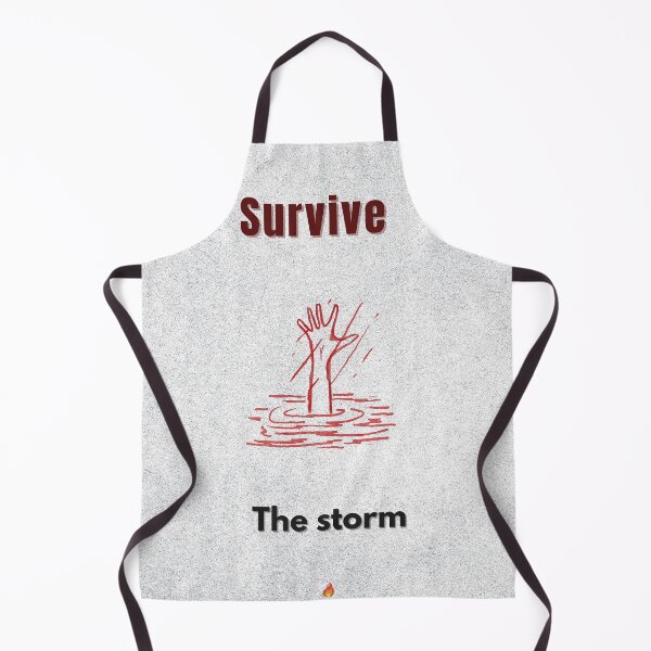 Item preview, Survive the Storm – Dark Motivational T-Shirt by FyrePath designed and sold by Fyrepath.