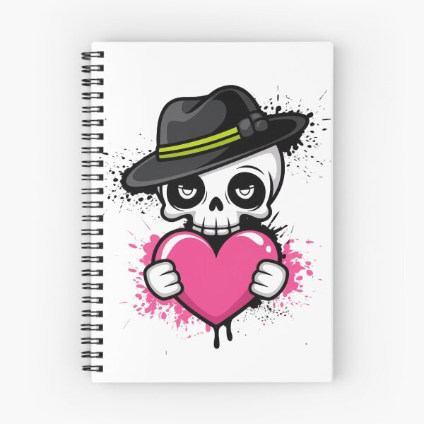 Item preview, Pink Heart Skull - Sweet Darkness designed and sold by WeranovDesign.
