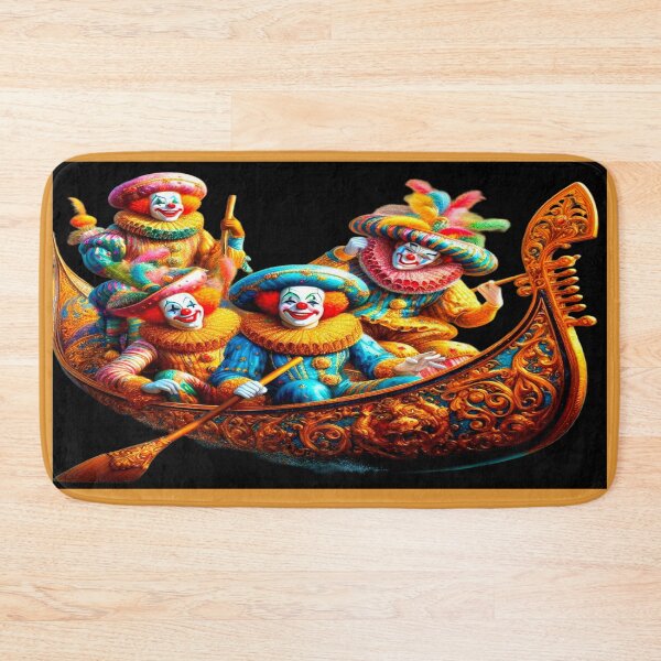 Item preview, The Gondola of Masks – Surreal Procession of Persona and Pageantry designed and sold by daweave77.