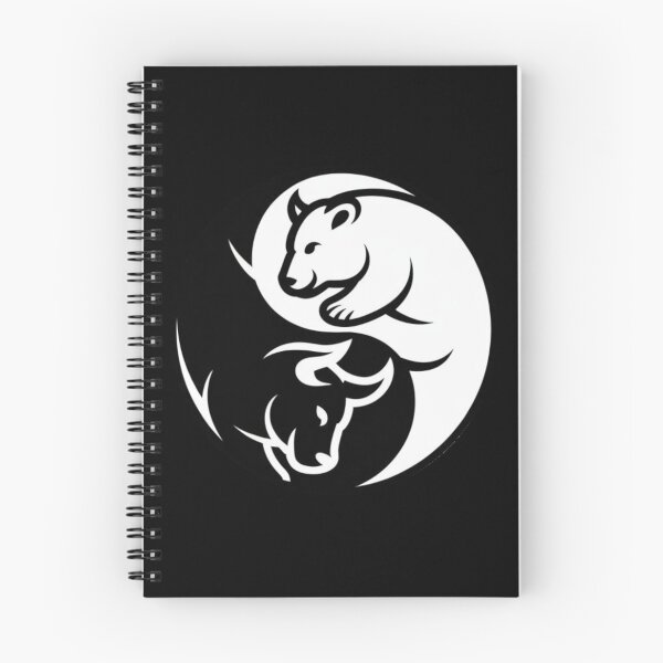 Item preview, Crypto Yin Yang Bull and Bear designed and sold by Prints-by-Olaf.