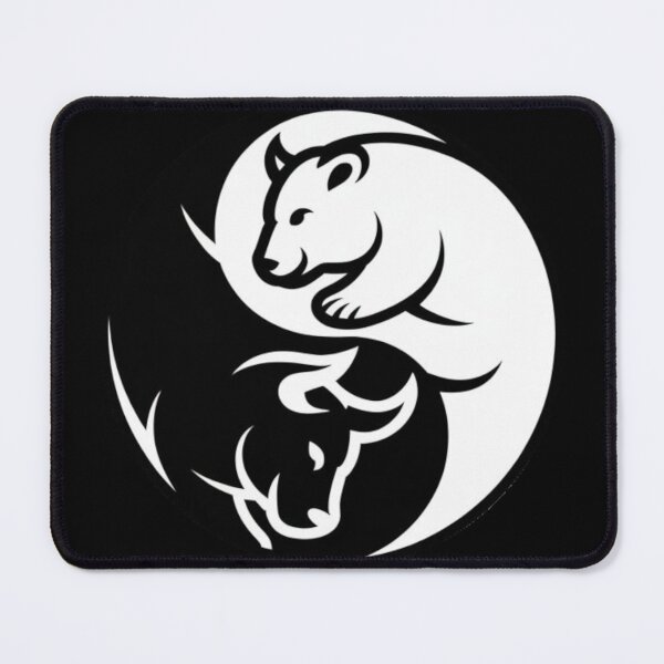 Item preview, Crypto Yin Yang Bull and Bear designed and sold by Prints-by-Olaf.