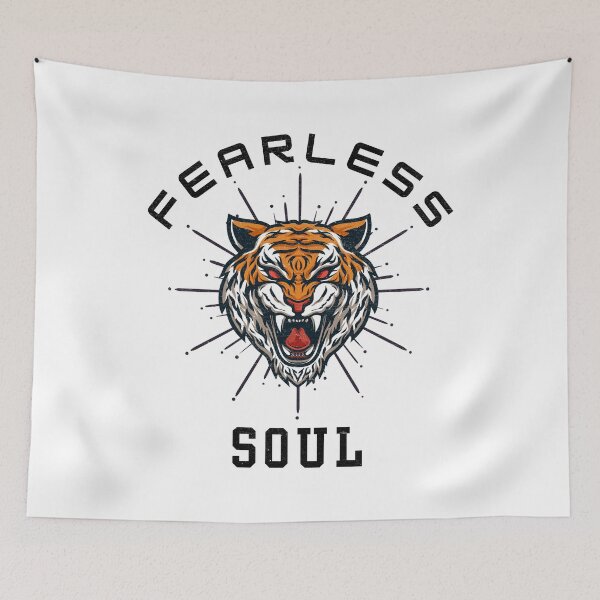 Item preview, Fearless Soul Tiger designed and sold by CreativeCrewApp.