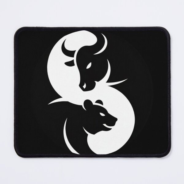 Item preview, Crypto Yin Yang Bull and Bear designed and sold by Prints-by-Olaf.