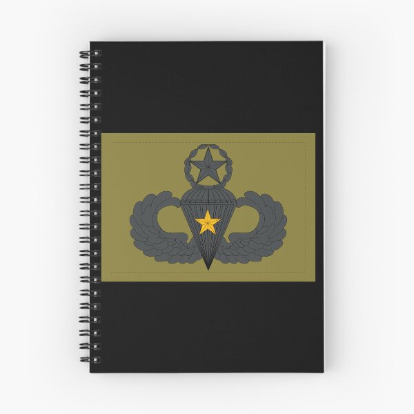 Item preview, Badge - Army - Parachutist - Master - 1 Combat Star - Subdued X 300 designed and sold by Military Insignia Products.