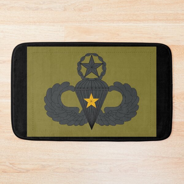 Item preview, Badge - Army - Parachutist - Master - 1 Combat Star - Subdued X 300 designed and sold by Military Insignia Products.