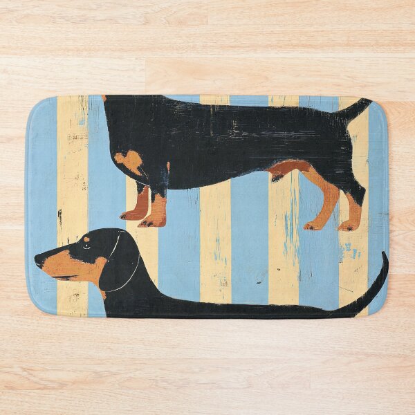 Item preview, Striped Dachshund Duo ?? designed and sold by Venon28.