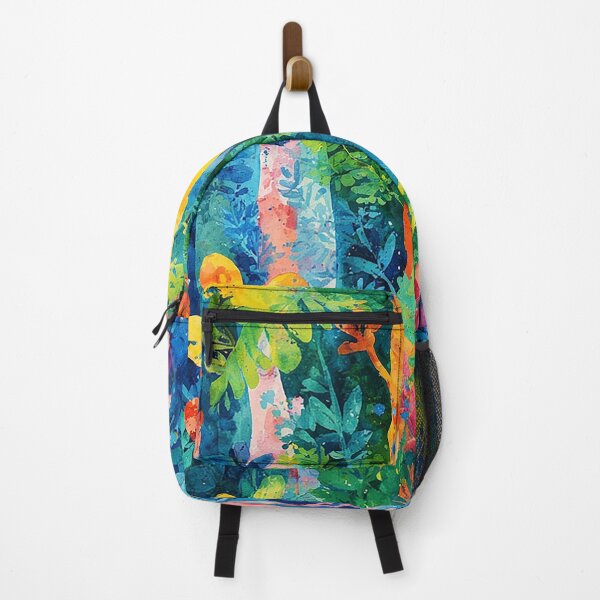 Item preview, Colorful Watercolor Forest designed and sold by tonymagnerart.