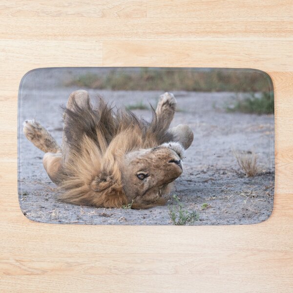Item preview, Savuti’s King at Play — Sekoti Rolling in the Dust designed and sold by DavideAntoniani.