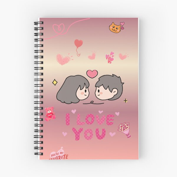 Item preview, Love U Notebook – Romantic Journal for Gifts & Daily Notes designed and sold by SNdesignstudio.