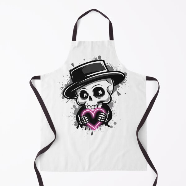 Item preview, Neon Heart Skull - Dark Romance designed and sold by WeranovDesign.