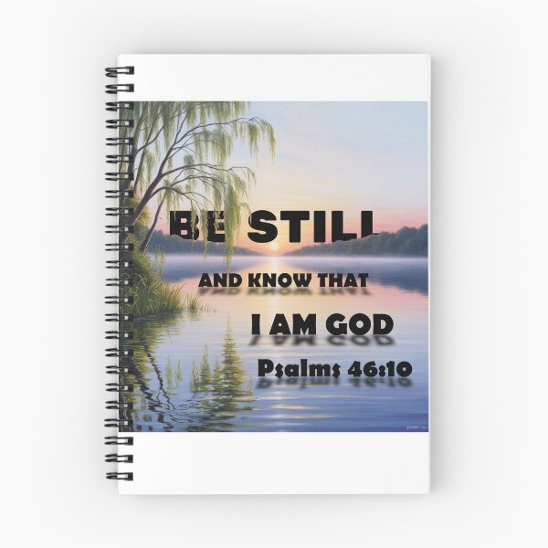 Item preview, BE STILL AND KNOW THAT I AM GOD | PSALMS 46:10 designed and sold by Canvations.