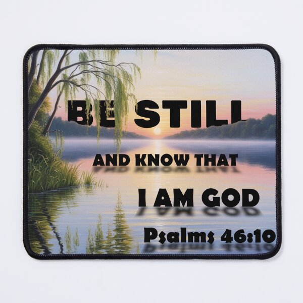 Item preview, BE STILL AND KNOW THAT I AM GOD | PSALMS 46:10 designed and sold by Canvations.