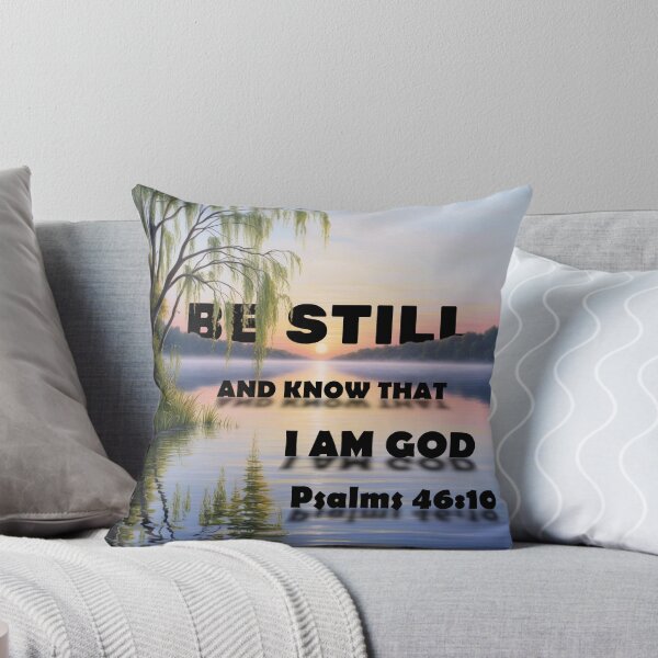Item preview, BE STILL AND KNOW THAT I AM GOD | PSALMS 46:10 designed and sold by Canvations.