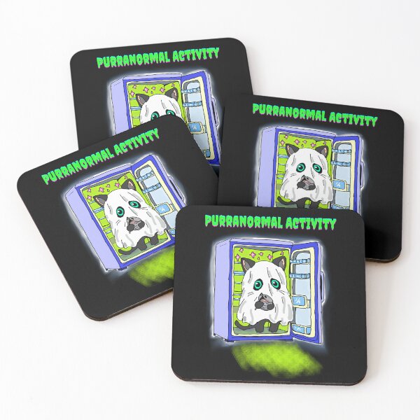 Item preview, Purranormal Activity | Sneaky Cat Ghost designed and sold by CocoJeremy.