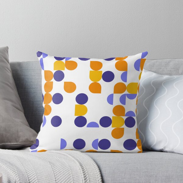Item preview, “A geometric pattern of blue and green circles and squares, arranged with rhythmic repetition — a visual harmony between order and randomness.” designed and sold by LeGrizou.