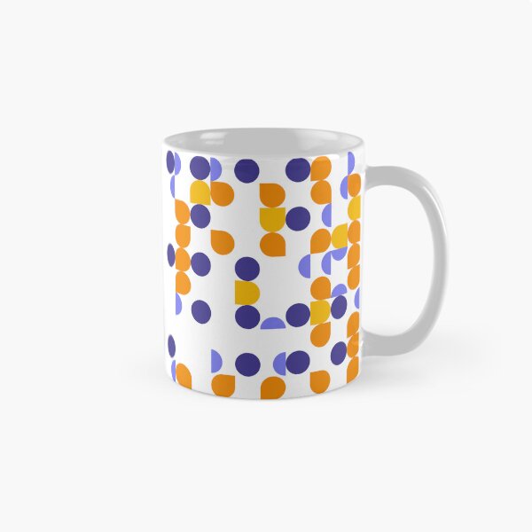 Item preview, “A geometric pattern of blue and green circles and squares, arranged with rhythmic repetition — a visual harmony between order and randomness.” designed and sold by LeGrizou.