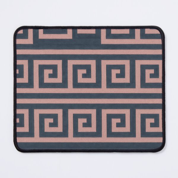 Item preview, Seamless Greek Key Pattern in Navy and Pink designed and sold by champkppwc.