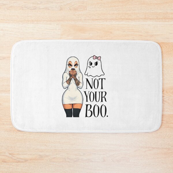Item preview, Halloween Sexy Tatted Ghost, Not Your Boo designed and sold by boots & bruises..