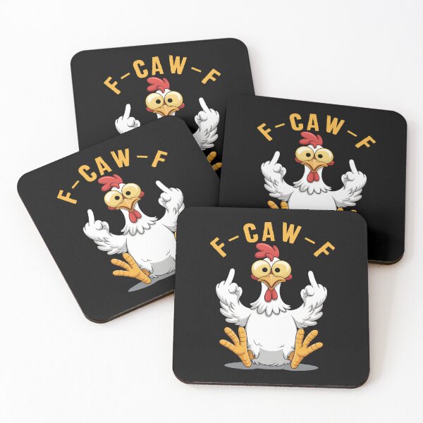 Item preview, F-Caw-F Chicken Rooster Meme designed and sold by KarimSoCute.