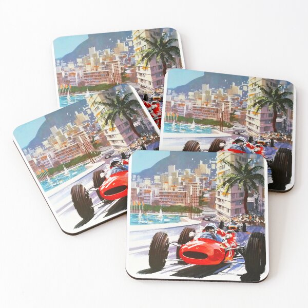 Item preview, Monaco - Restored Vintage Posters designed and sold by -Koleidescope.