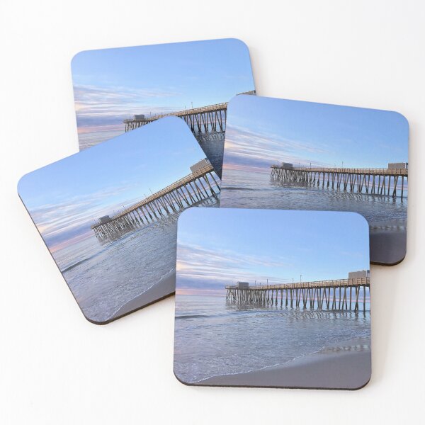 Item preview, Margate City New Jersey Fishing Pier Sunrise North Side designed and sold by LeslieMac713.
