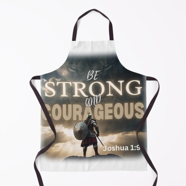 Item preview, BE STRONG AND COURAGEOUS | JOSHUA 1:9 designed and sold by Canvations.