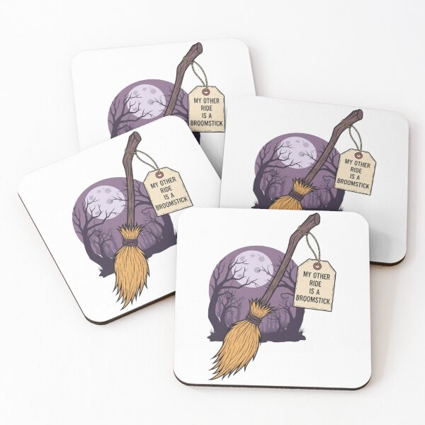 Item preview, My Other Ride is a Broomstick - Funny Witch Halloween Pun designed and sold by ReoMrCool.