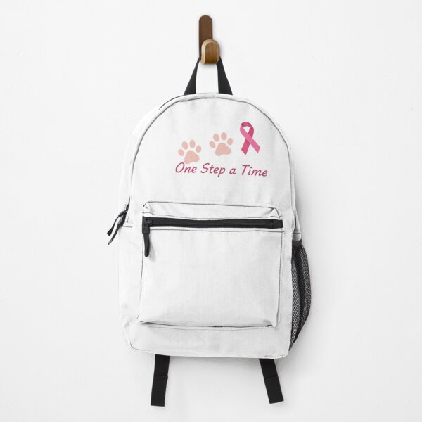 Item preview, One Step at a Time Pink Ribbon Paw Print designed and sold by Fluffsy .