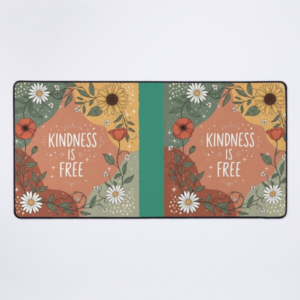 Item preview, Kindness is Free — Nature Inspired Positive Art designed and sold by Chroma Dreams .