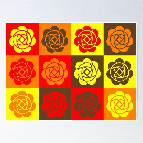 Item preview, Rose Pop Art: Fall/Thanksgiving  designed and sold by SarahJosArt.