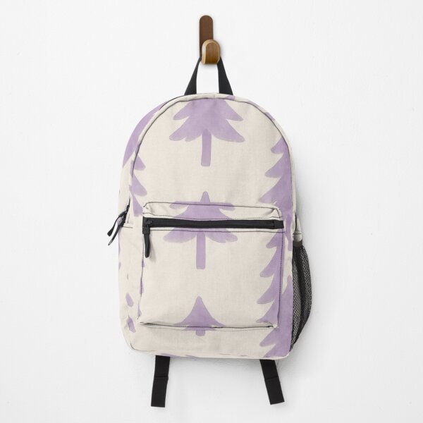 Item preview, Seamless Watercolor Purple Pine Tree Pattern designed and sold by champkppwc.