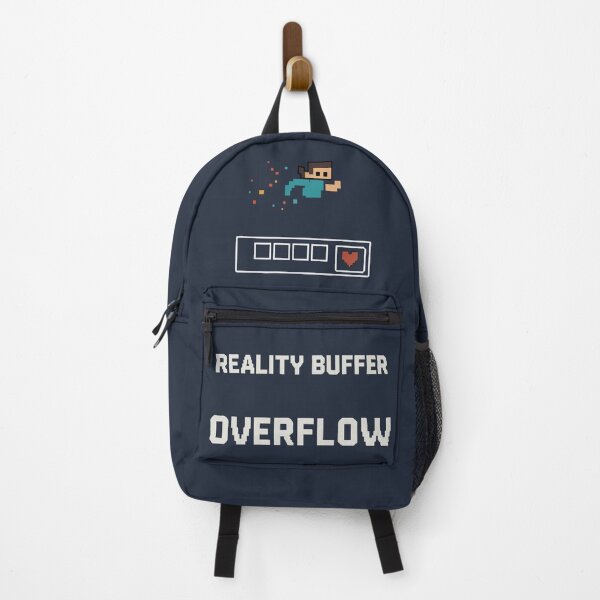 Item preview, Reality Buffer Overflow – Retro Pixel Gamer Design designed and sold by VenDecoArt.