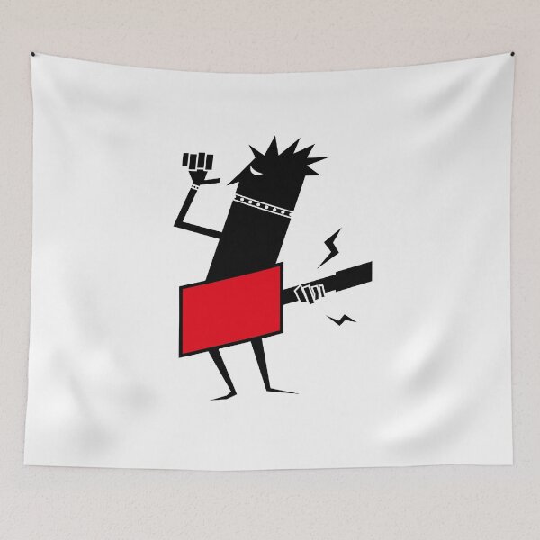 Item preview, Save the World with This NOISE – Punk Guitarist Design(Only pictures) designed and sold by R-T-Gracie.