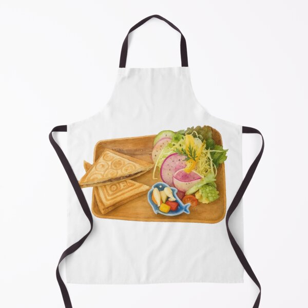 Item preview, Sandwich and Salad – Cute watercolor illustration designed and sold by Moyōna.