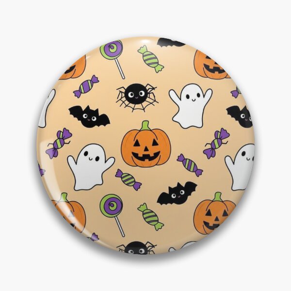 Artikelvorschau, Halloween-Muster Kawaii Edition entworfen und verkauft von Oddloop42.
