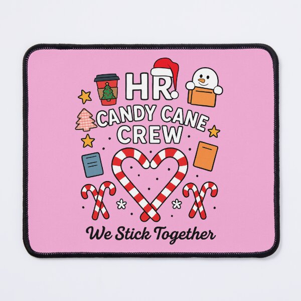 Item preview, HR Human Resources Candy Cane Crew We Stick Together Xmas Matching designed and sold by SunfullyYours.