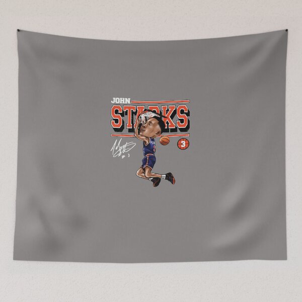 Item preview, JOHN-STARKS-NEW-YORK-CARTOON-T-SHIRT designed and sold by RubenSPace.